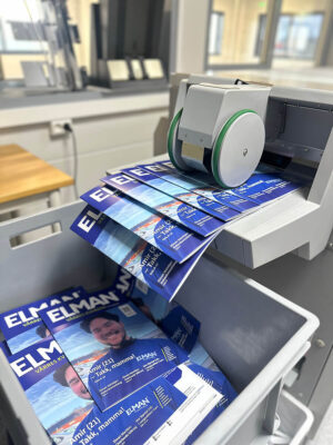 Produksjon av Elmans magasin Vårres kvardag.
